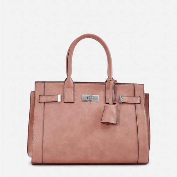JustFab Handbags - Just Fab Nicky Timeless Satchel